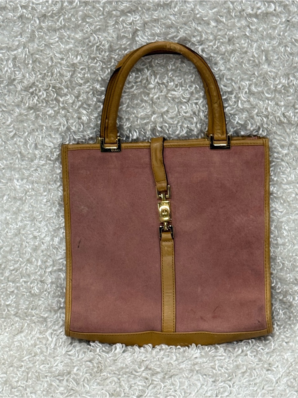 Gucci Piston Lock Jackie Vintage Handbag